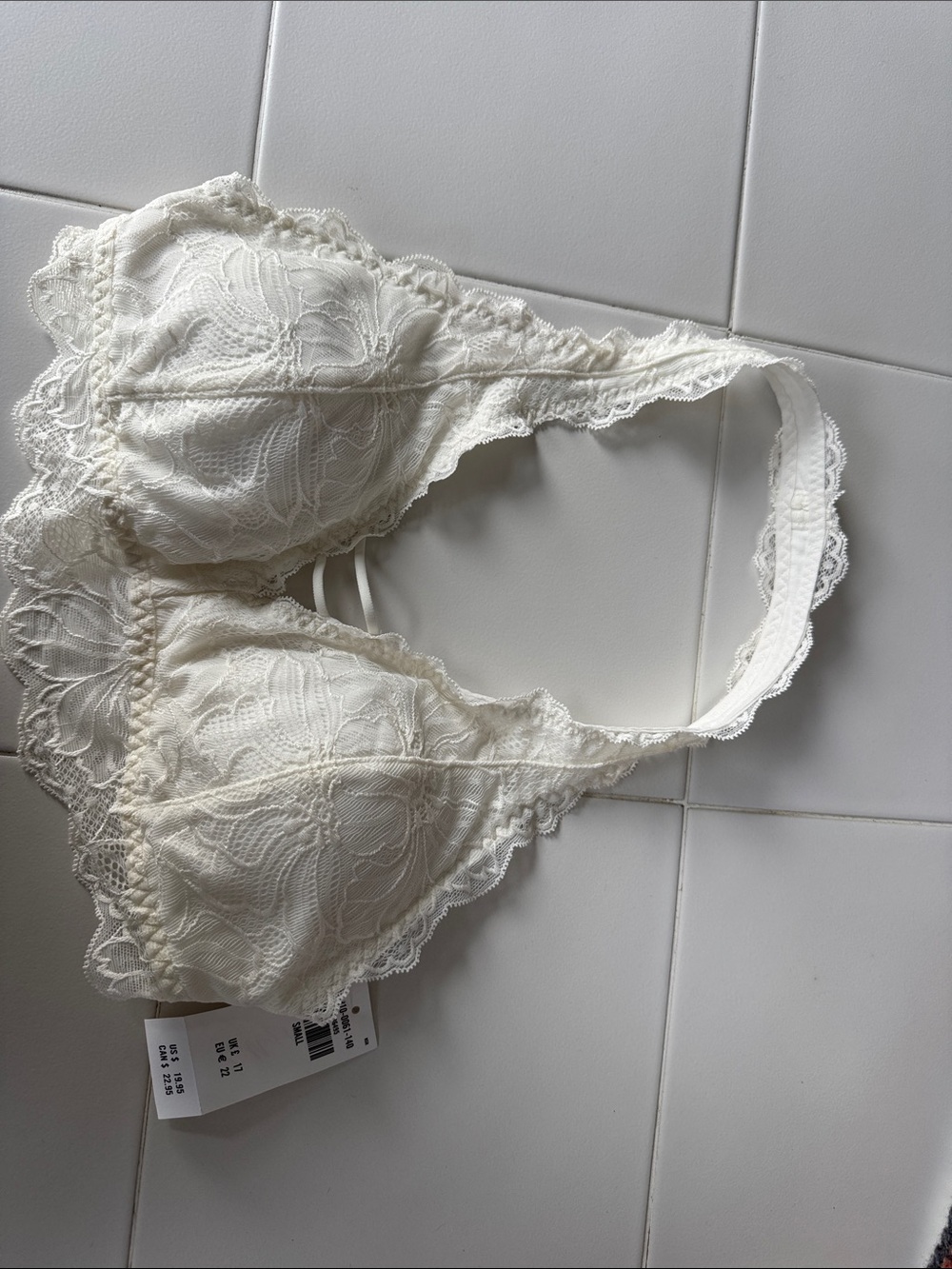 Hollister Lace Bralette in Ivory Cream